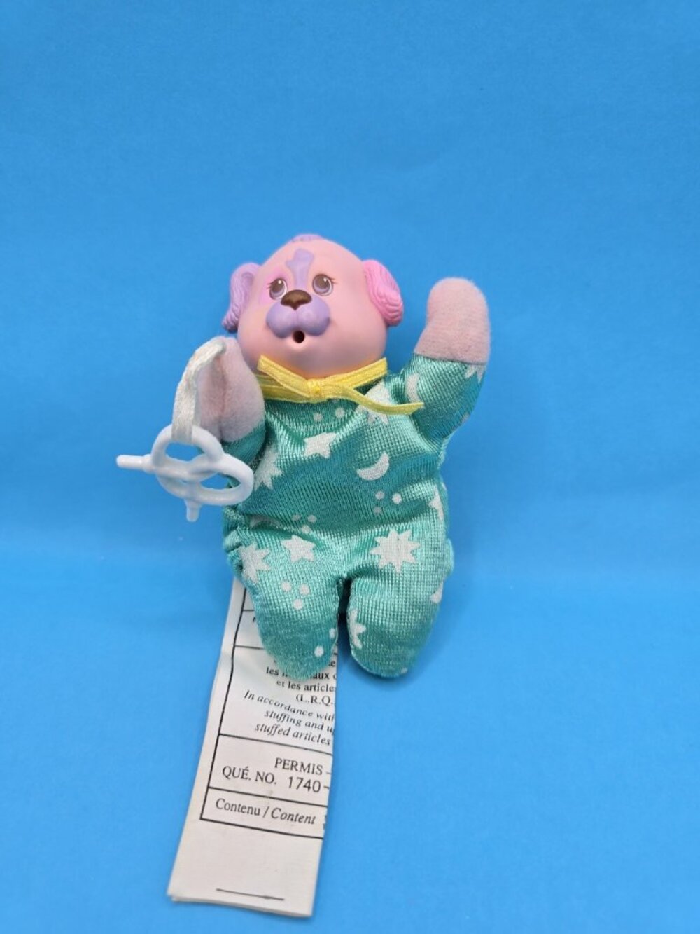 Vintage 1992 Hasbro Puppy Surprise Sleep N Surprise Teal Green It's A Girl